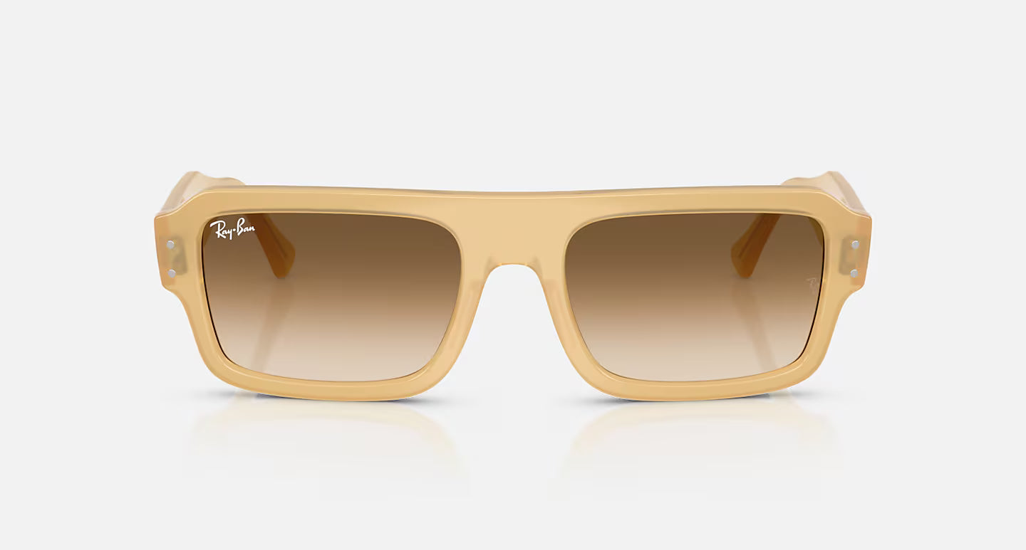 RB4454 Lukas Transparent Beige w/ Clear Gradient Brown