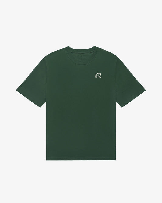 Malbon Bermuda Lures SS Short Sleeve Tee - Forest Green