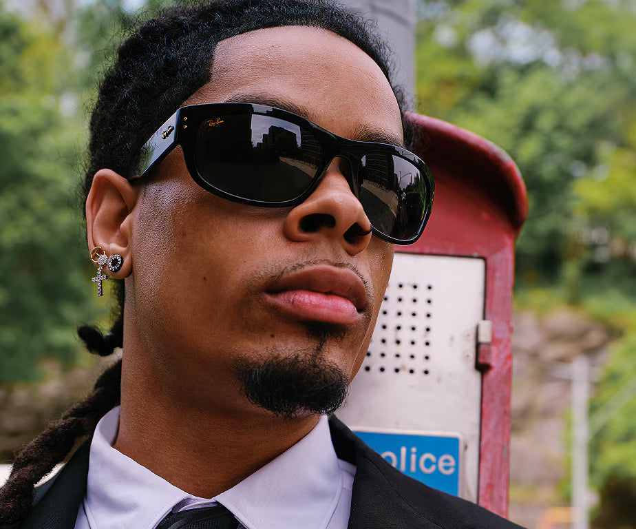 Mega Balorama ASAP Rocky Blacked Out Collection Polished Black w/ Ultra Black