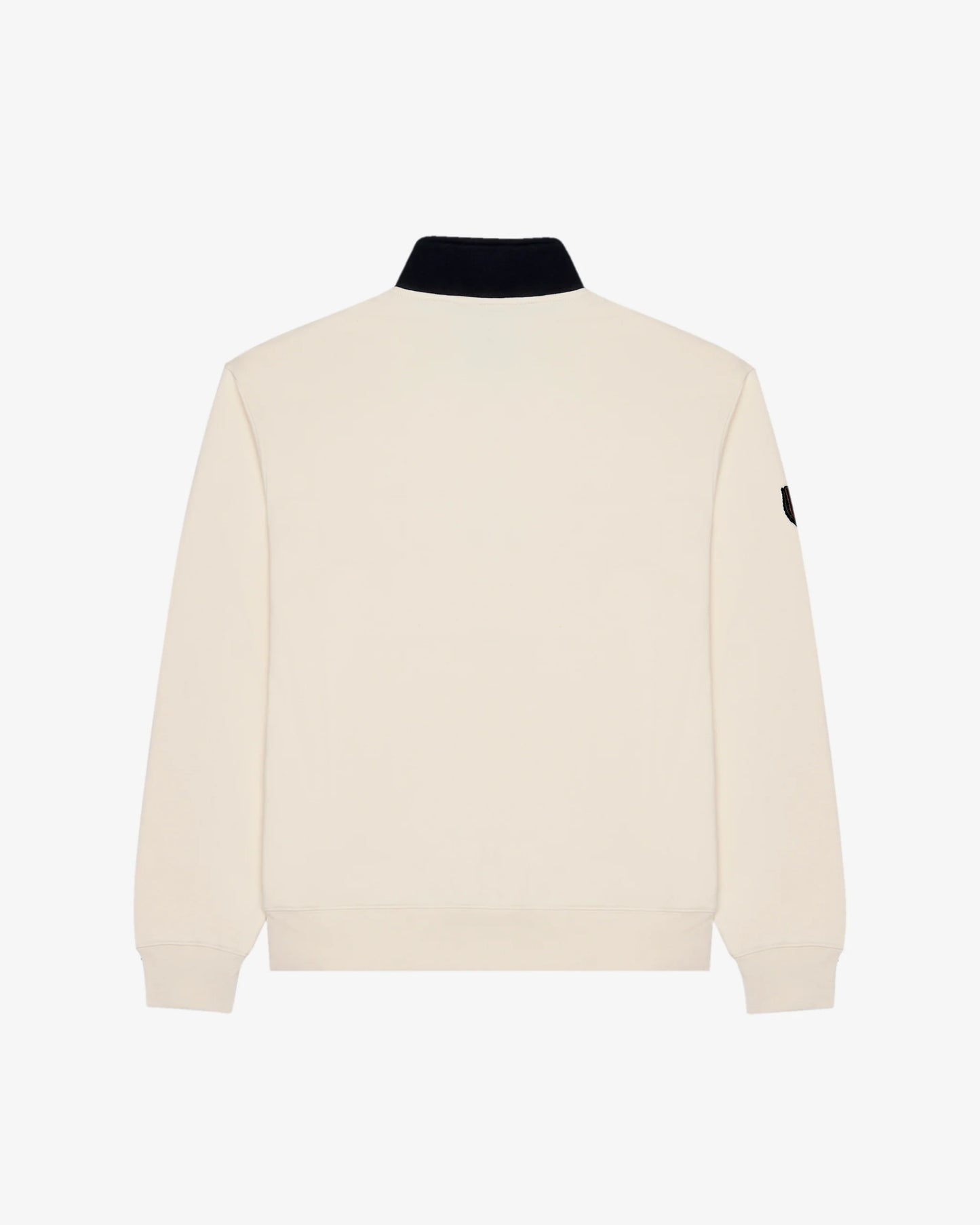 Milton Quarter Zip Crew Neck Sweatshirt - Canvas