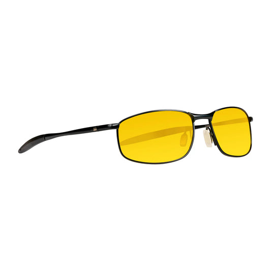 Cassette Optics Mixer Sunglasses - Vinyl / Semi-Polarized Ali G Yellow Lens