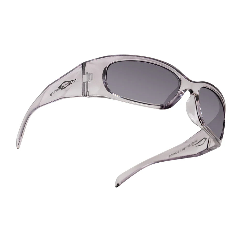 Cassette Optics Napster Sunglasses - Translucent Gray / Smoke Lens