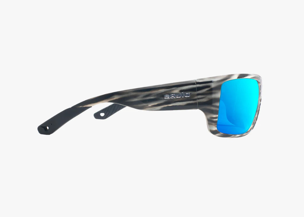 Los Natos Gray Grass Matte / Blue Mirror Glass