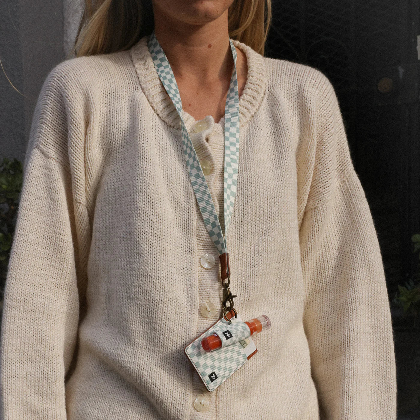 Thread Neck Lanyard - Jupiter (Aqua)