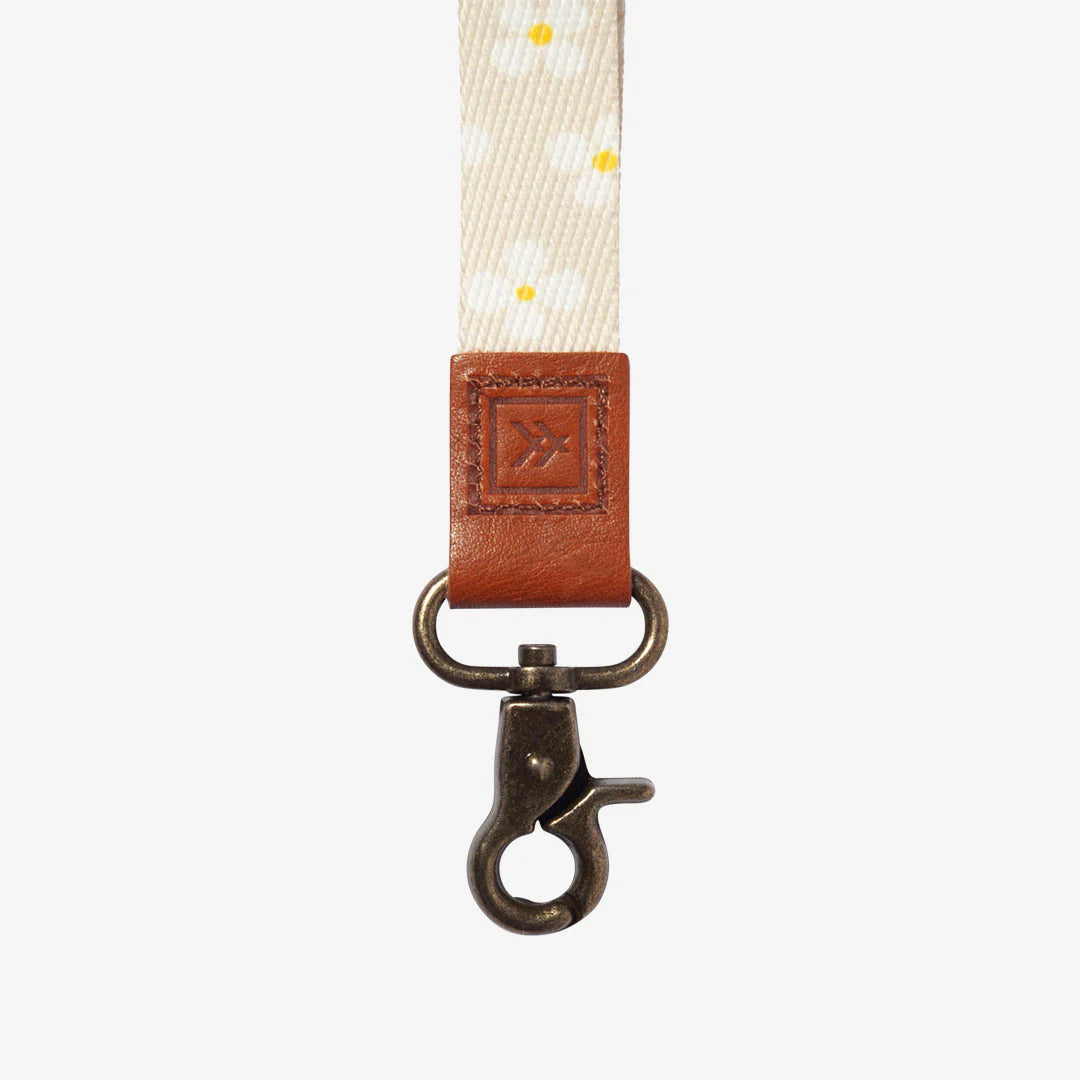 Thread Neck Lanyard - Luna (Beige)