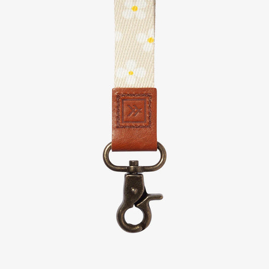 Thread Neck Lanyard - Luna (Beige)