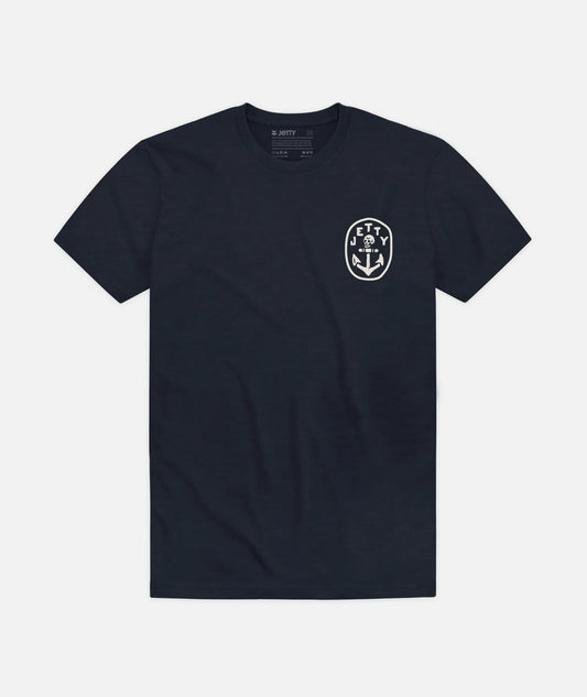 No Mans Land Tee - Navy