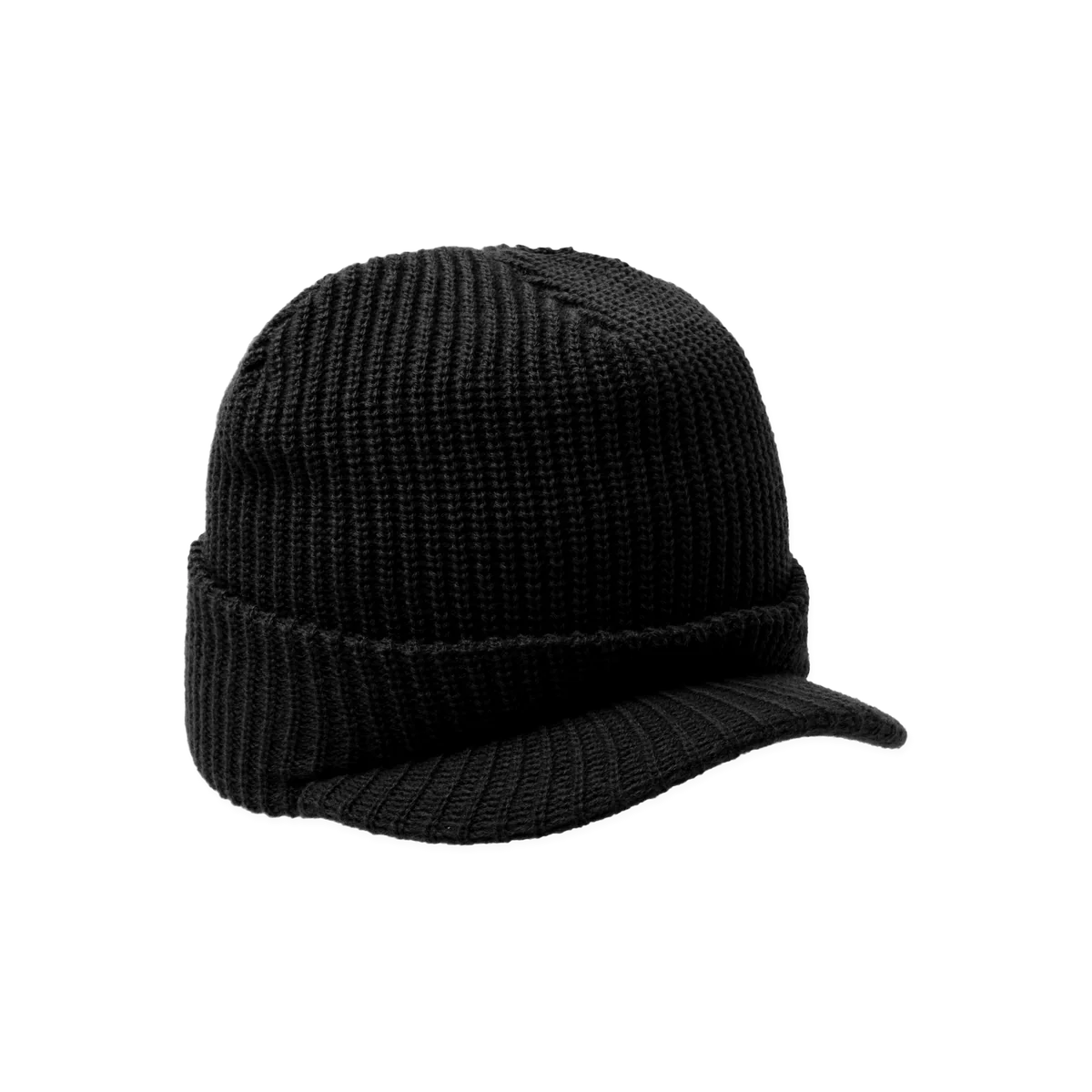 HUF One Star Visor Beanie Black Surf Shack South