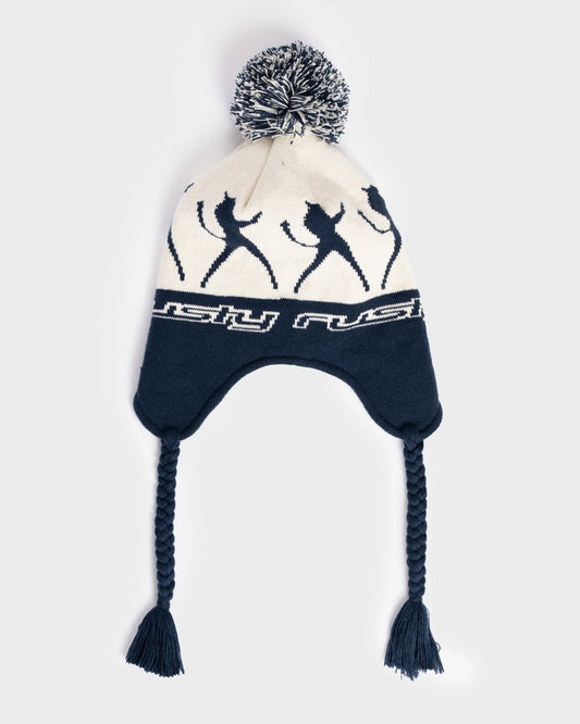 Rusty Pixie Beanie - Navy Blue