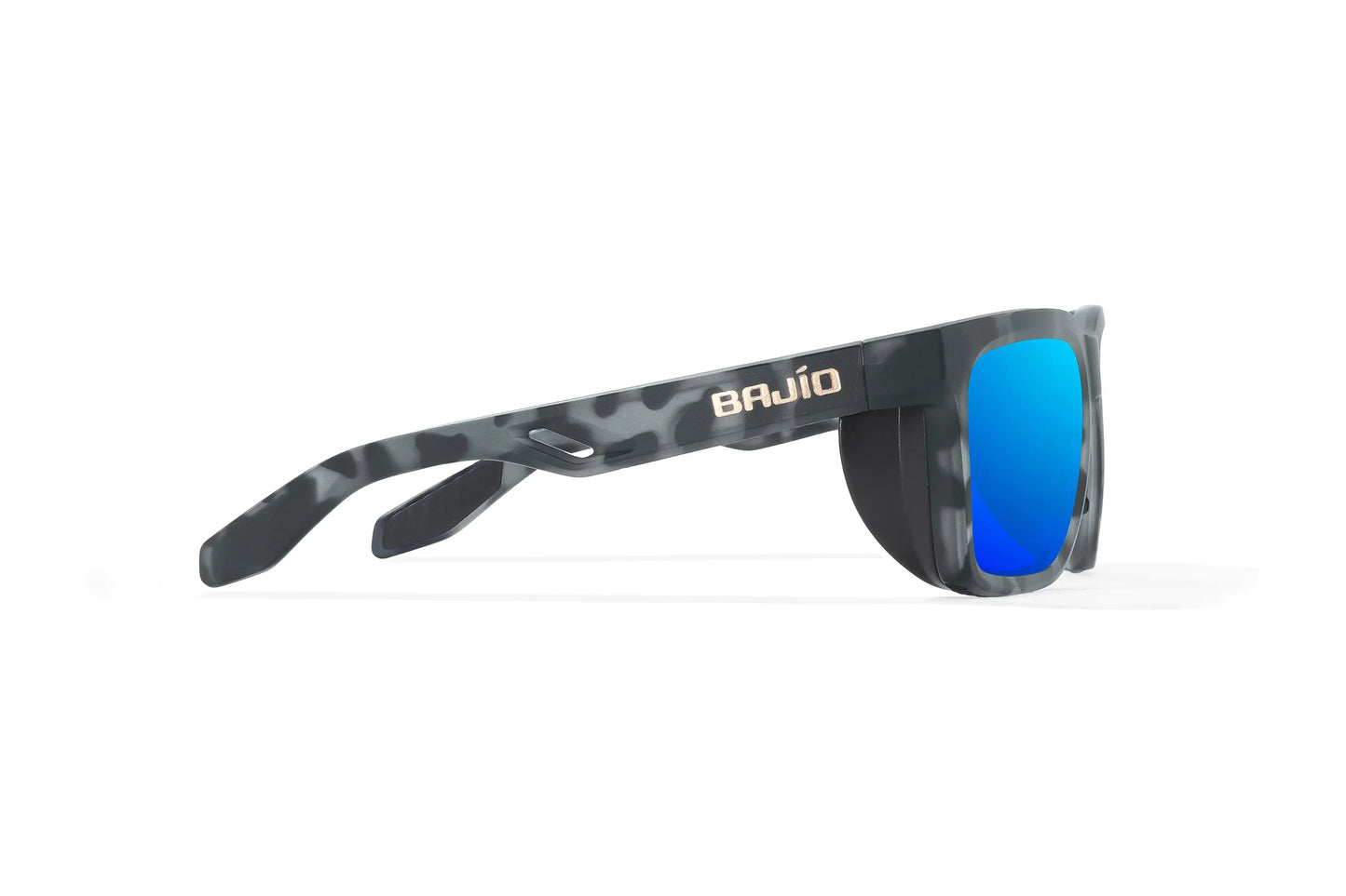 Palehorse Black Tort Matte / Blue Mirror Polycarbonate