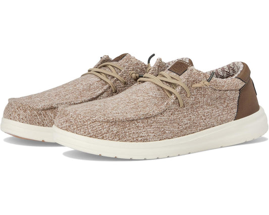 Hey Dude Paul Knit - Warm Brown