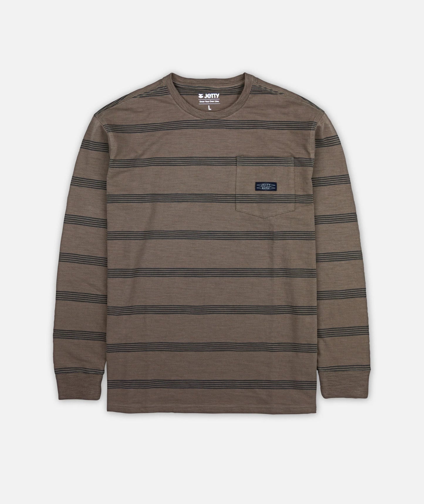 Pehala Slub Long Sleeve Tee - Falcon