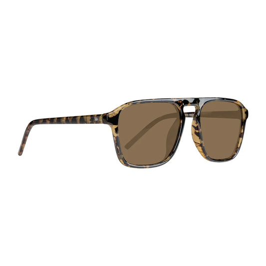 Cassette Optics Philips Sunglasses - Tokyo Tortoise / Polarized Light Brown Lens