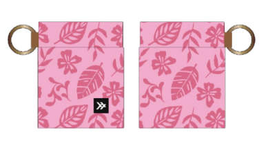 Thread Elastic Wallet - Pink Tropic