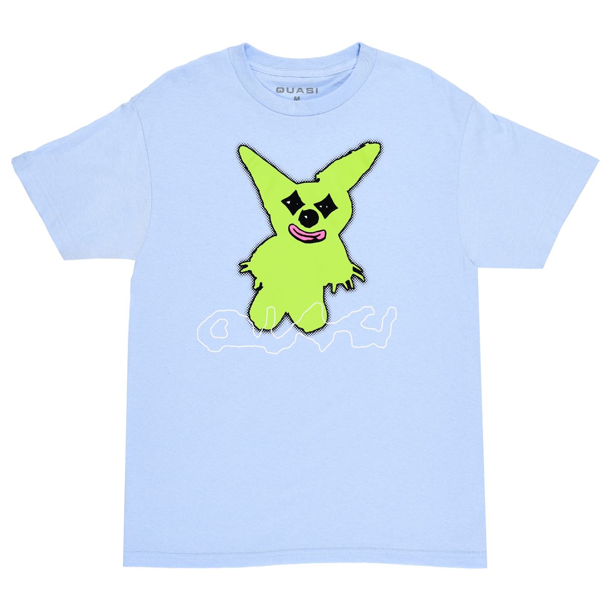 Quasi Plushie Tee - Powder Blue