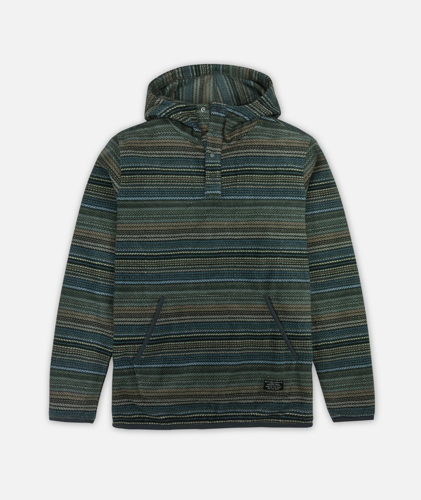 Quintin Fleece Hoodie - Charcoal