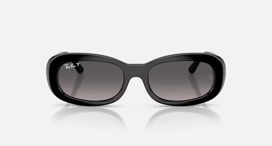 RB2221 Polished Black w/ Gradient Grey Polar