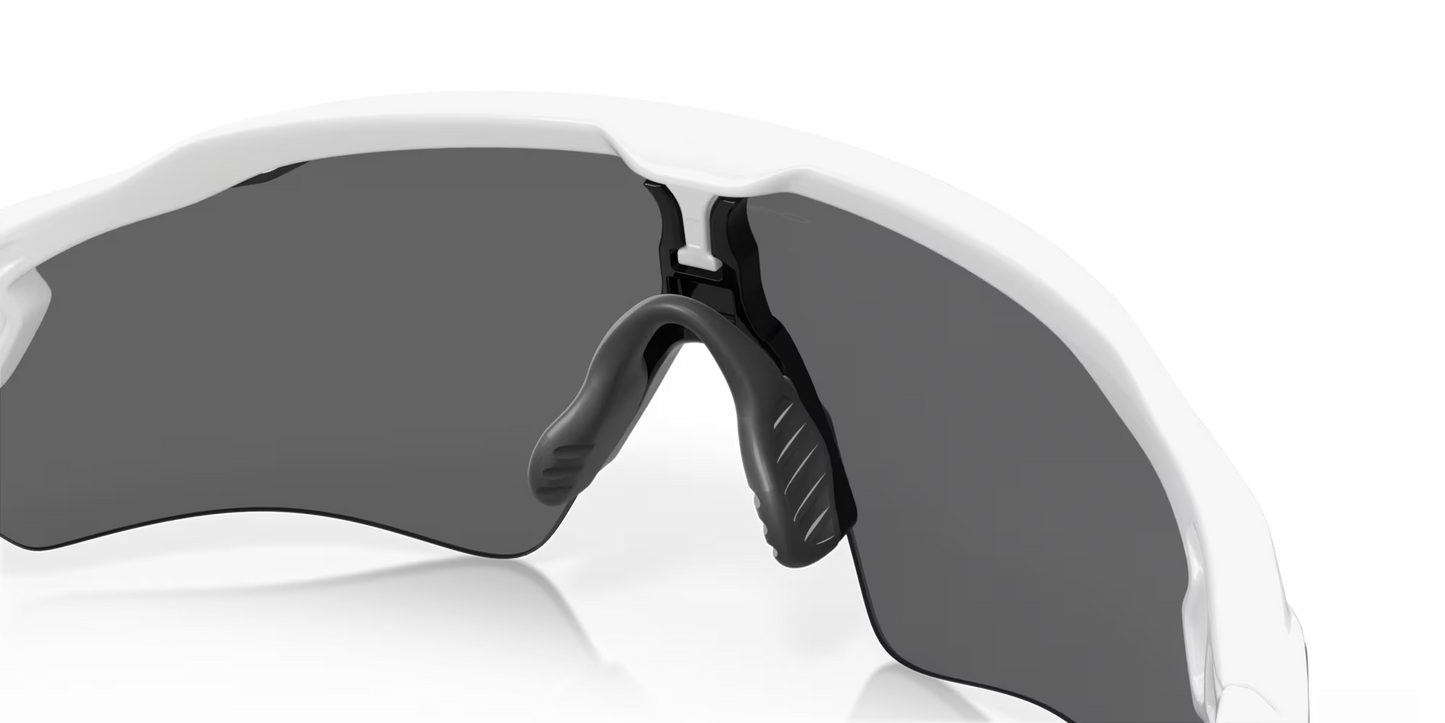 Radar EV Path Polished White w/ Prize Black Polarized