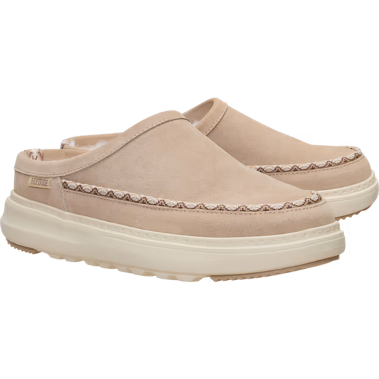 Hey Dude Remi Toastee Clog Suede - Sesame