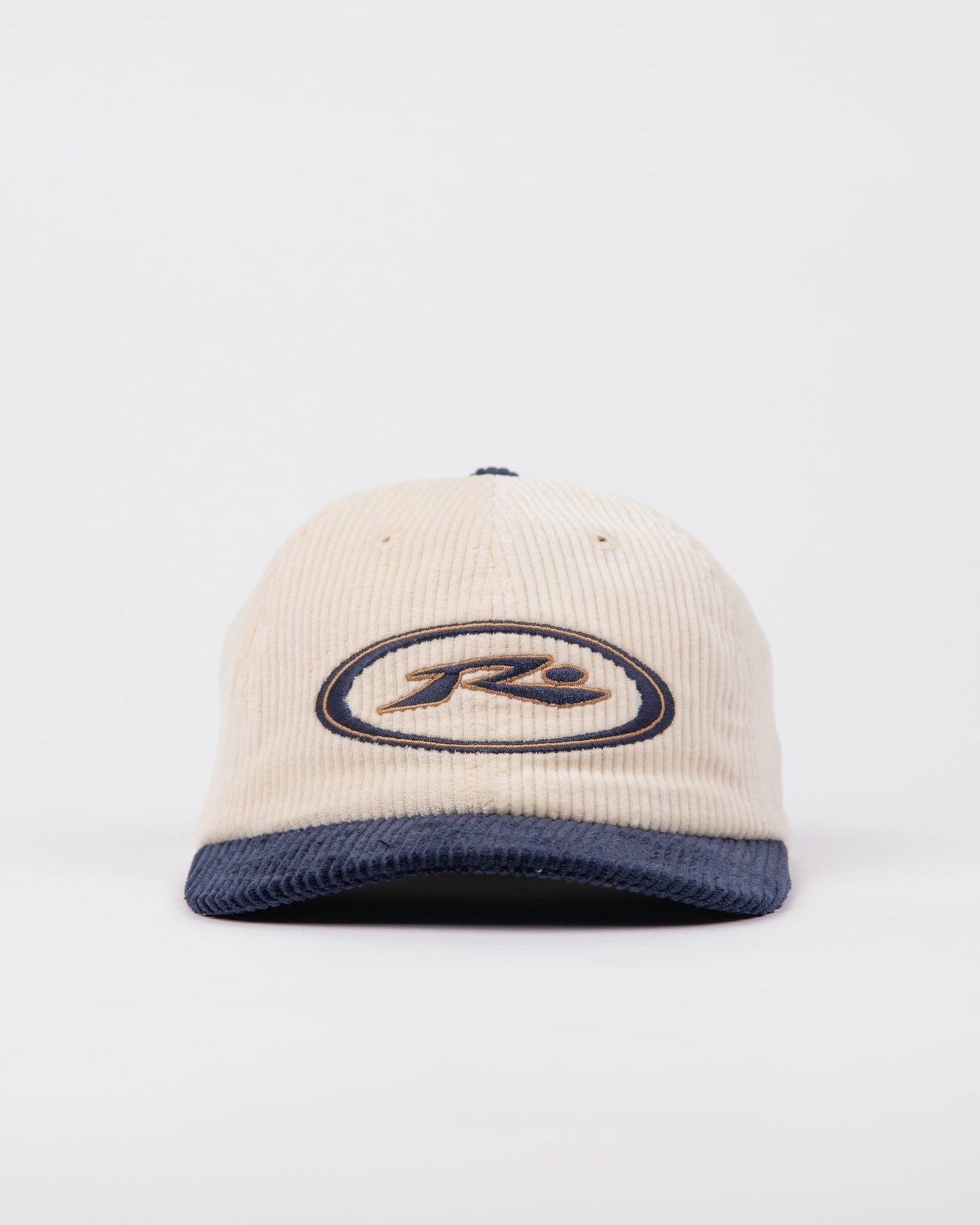 Rusty Orbit Cord Six Panel Cap - Navy