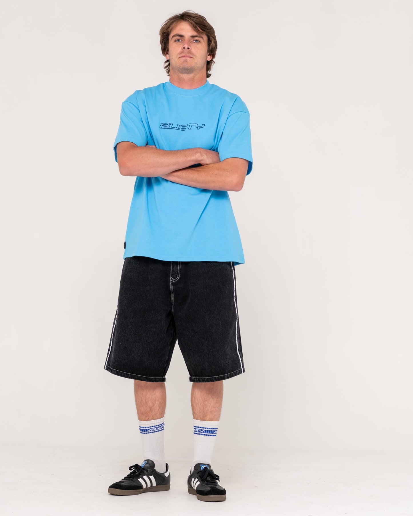 Rusty Flip Daddy Draggin Jort - Blackout