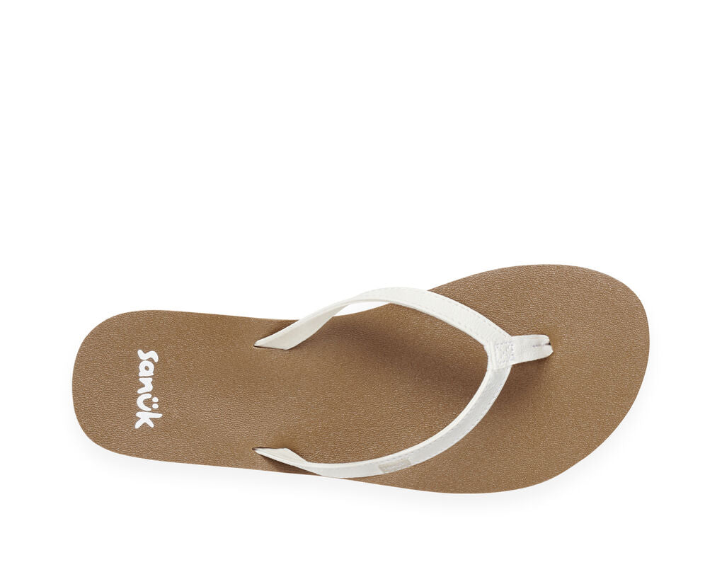 Women's Yoga Joy - White/Tan