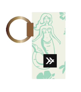 Thread Lip Balm Holder - Saltwater Mint