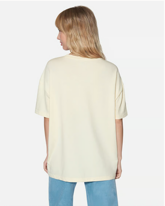 Hurley Moroccan Sunset Boyfriend Tee - Off White
