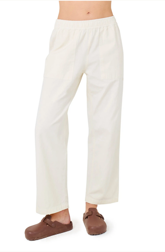 Hurley Women's Wavy Days Pant - Off White