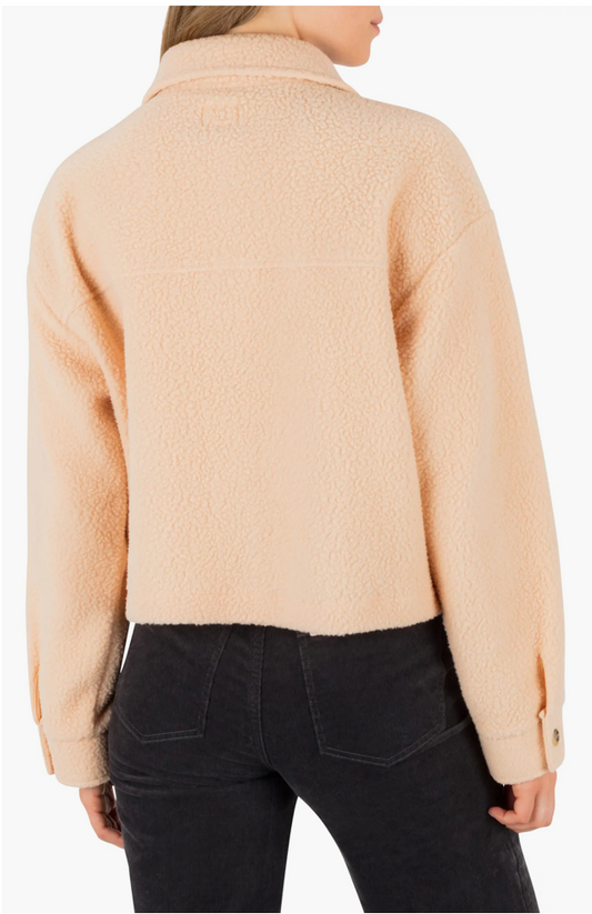 Pit Stop Polar Fleece Jacket: Sandy