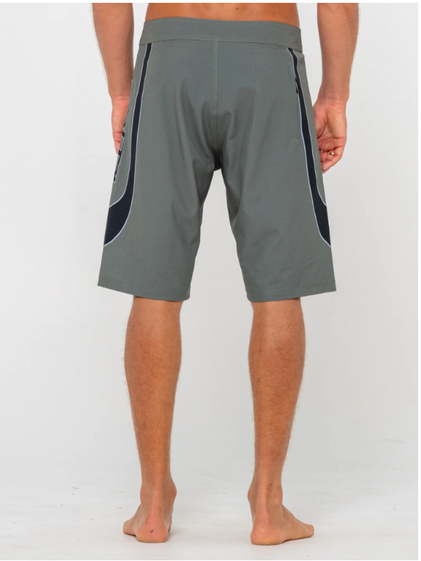 Charger Fixed Waist Boardshort - Army Green