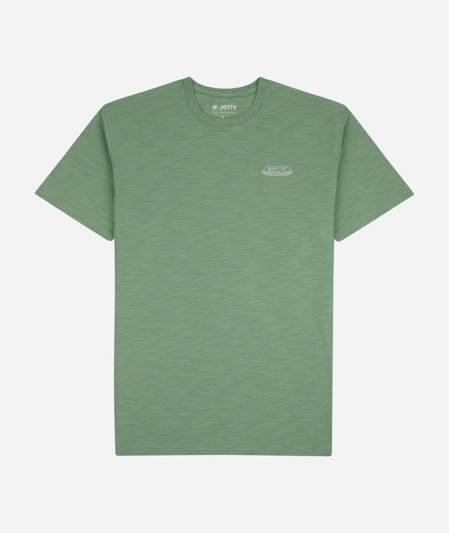 Sedge Slub Tee - Sage Green
