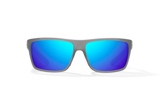 Sigs Dark Gray Glass Matte / Blue Mirror Glass