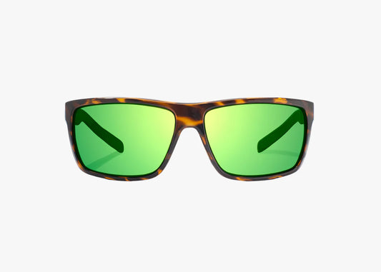 Sigs Brown Tortoise Gloss / Green Mirror Glass