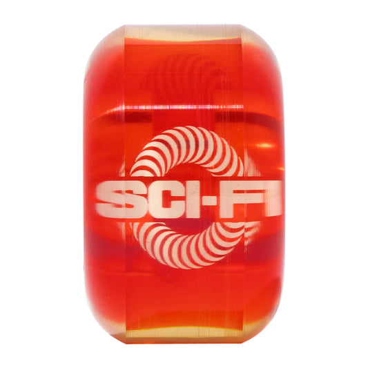 Spitfire x Sci-Fi Fantasy Sapphire Cruiser Wheels 58mm 90du - Clear / Orange