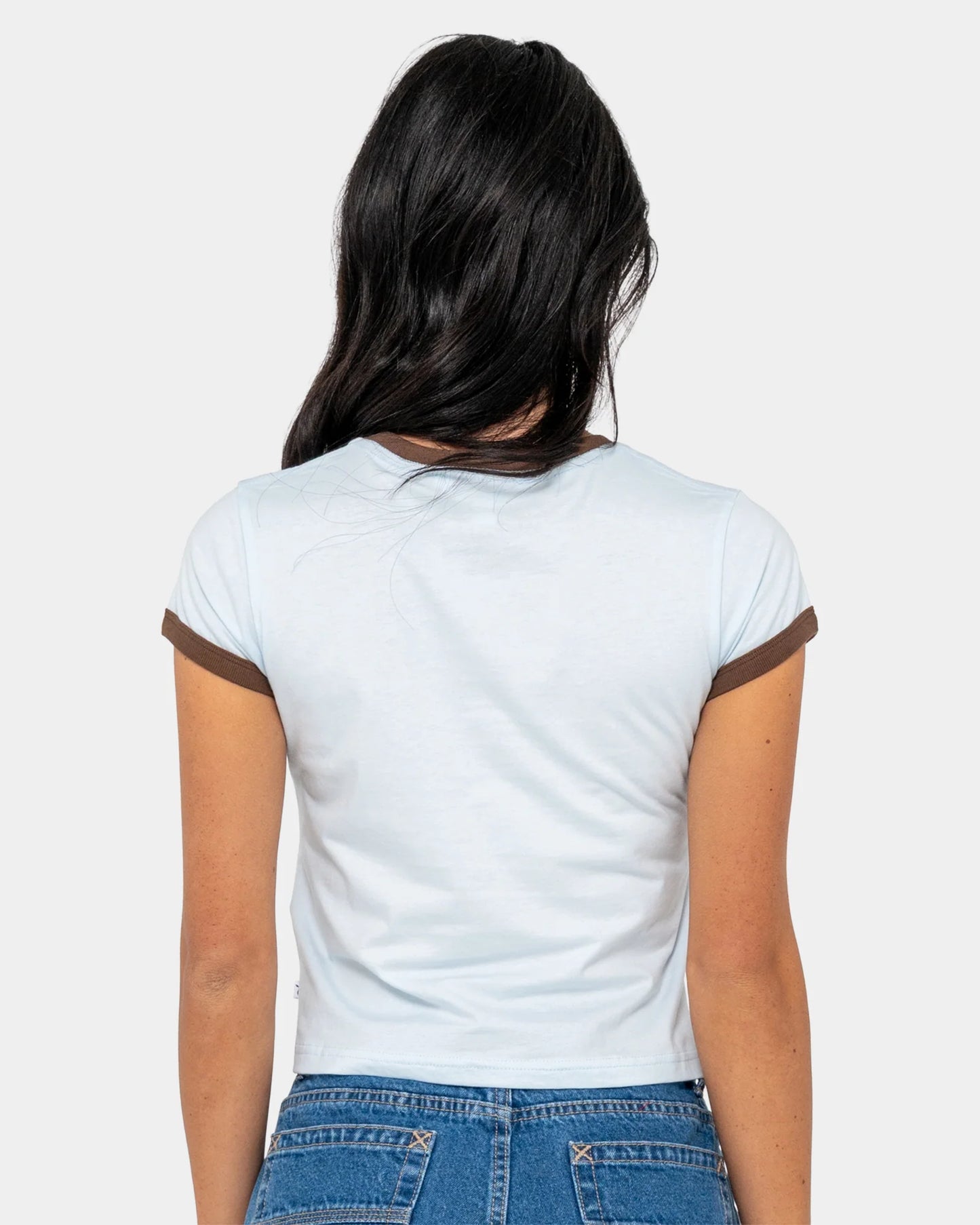 Snapper Contrast Ringer Mini Tee