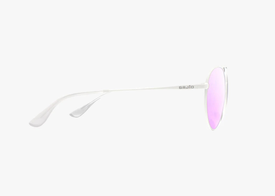 Tionia White Gloss / Rose Mirror Polycarbonate