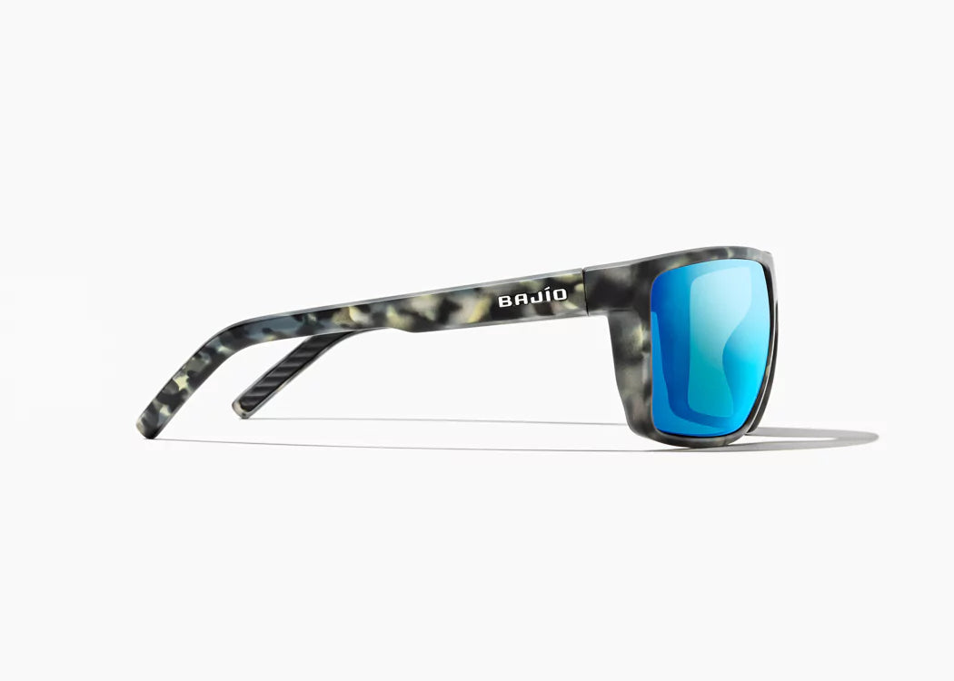 Toads Gray Camo Matte / Blue Mirror Glass