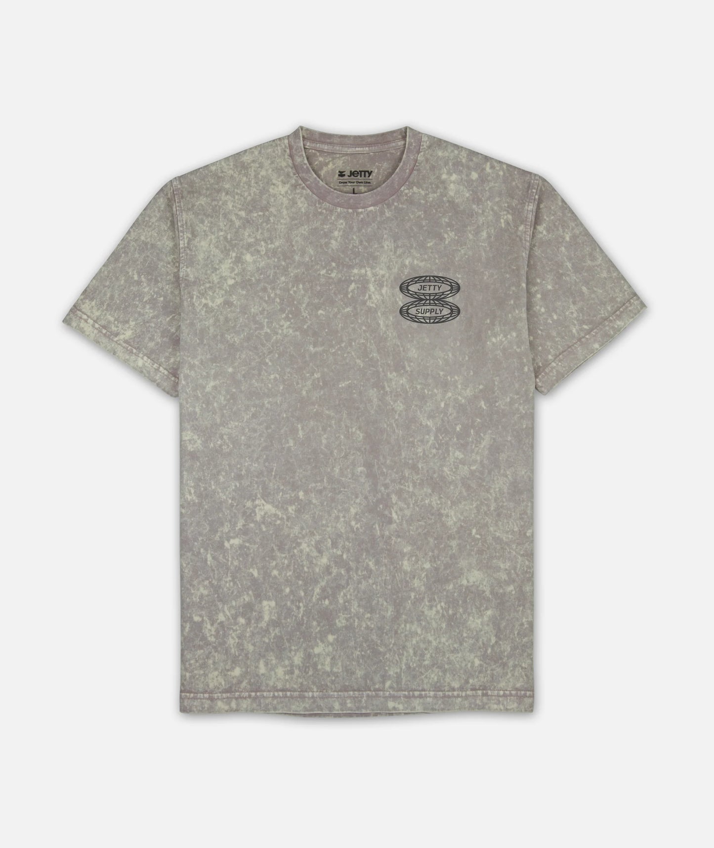 Transition Acid Wash Tee - Lavender