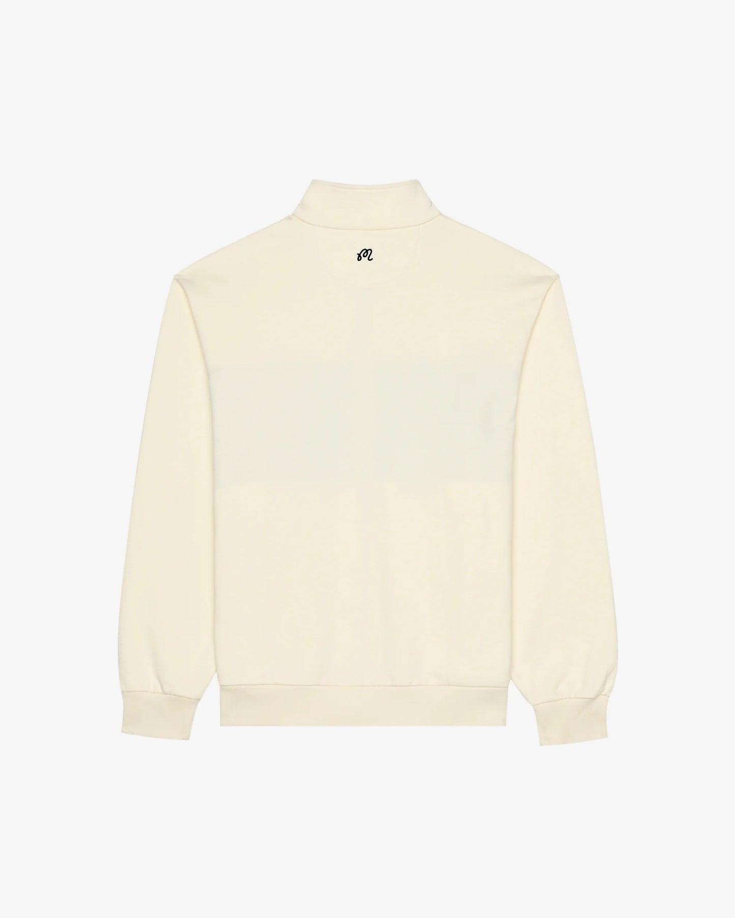 University Double Zip Crew - Cream