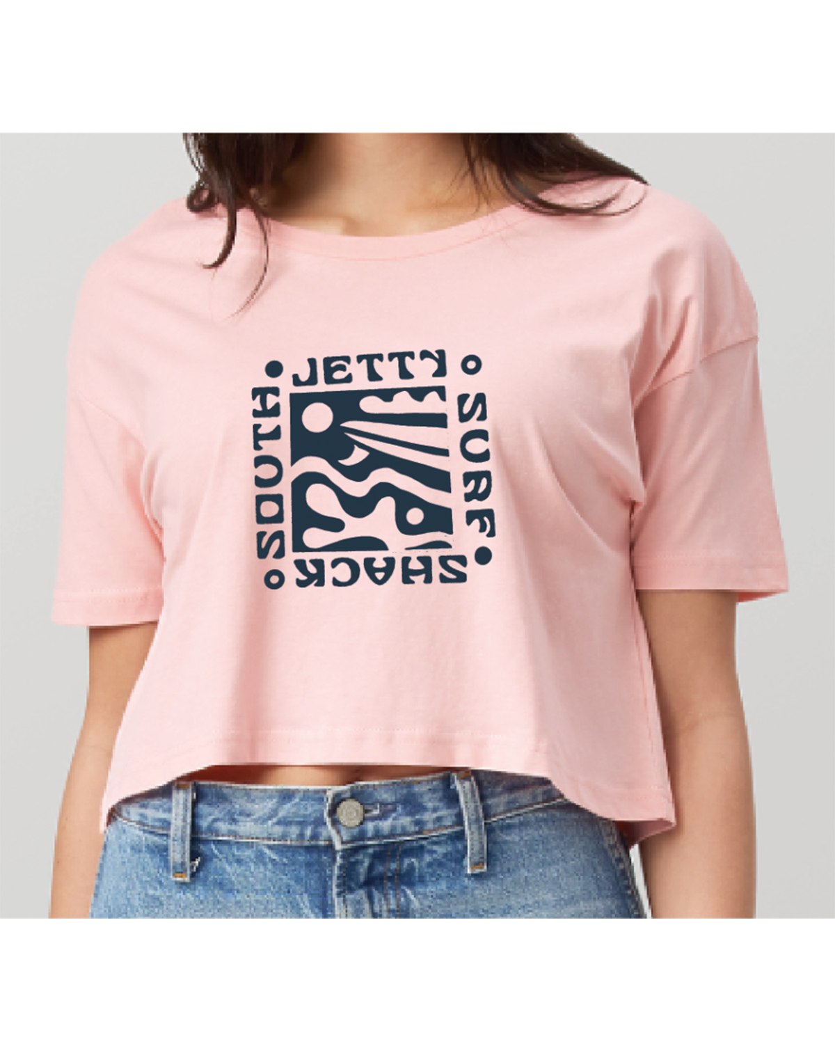 Surf Shack x Jetty Hazy Tee - Pink