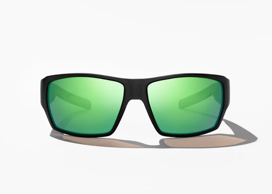 Vega Black Matte Green Mirror Glass