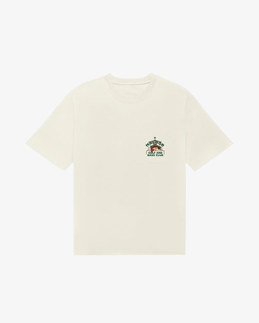 Vista Golf and Bass Club SS Short Sleeve Tee - Ivory