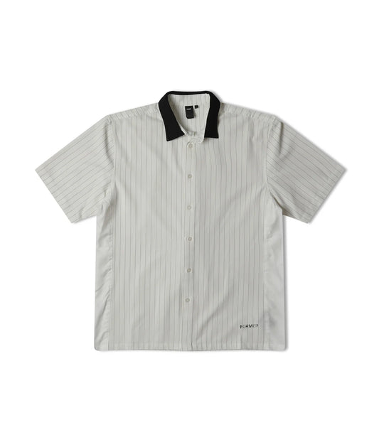 Former Vivian Pinstripe S/S Shirt - White