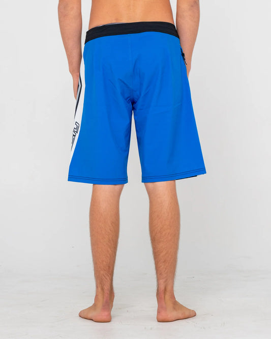 Rusty Shifter Fixed Waist Boardshort - Black
