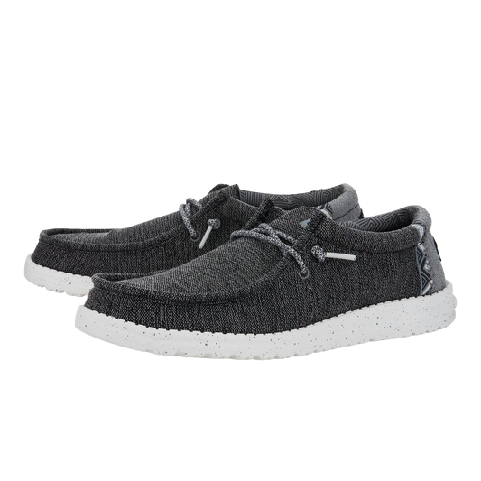 Hey Dude Wally Coastline - Black / White