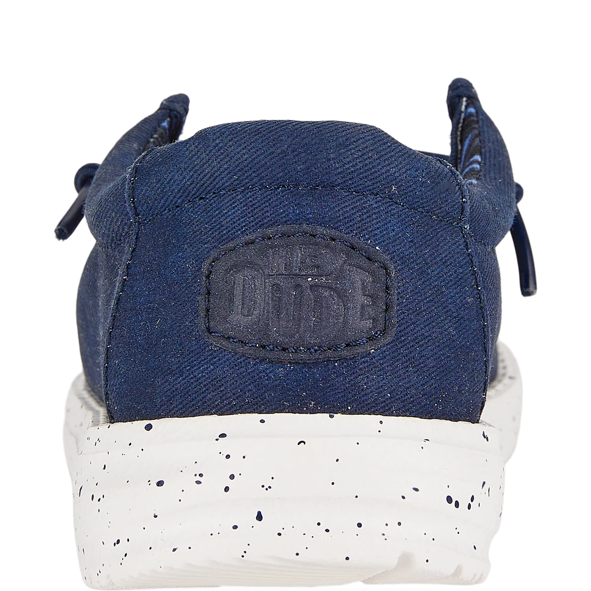 Hey Dude Wally Youth Stretch Canvas - Navy