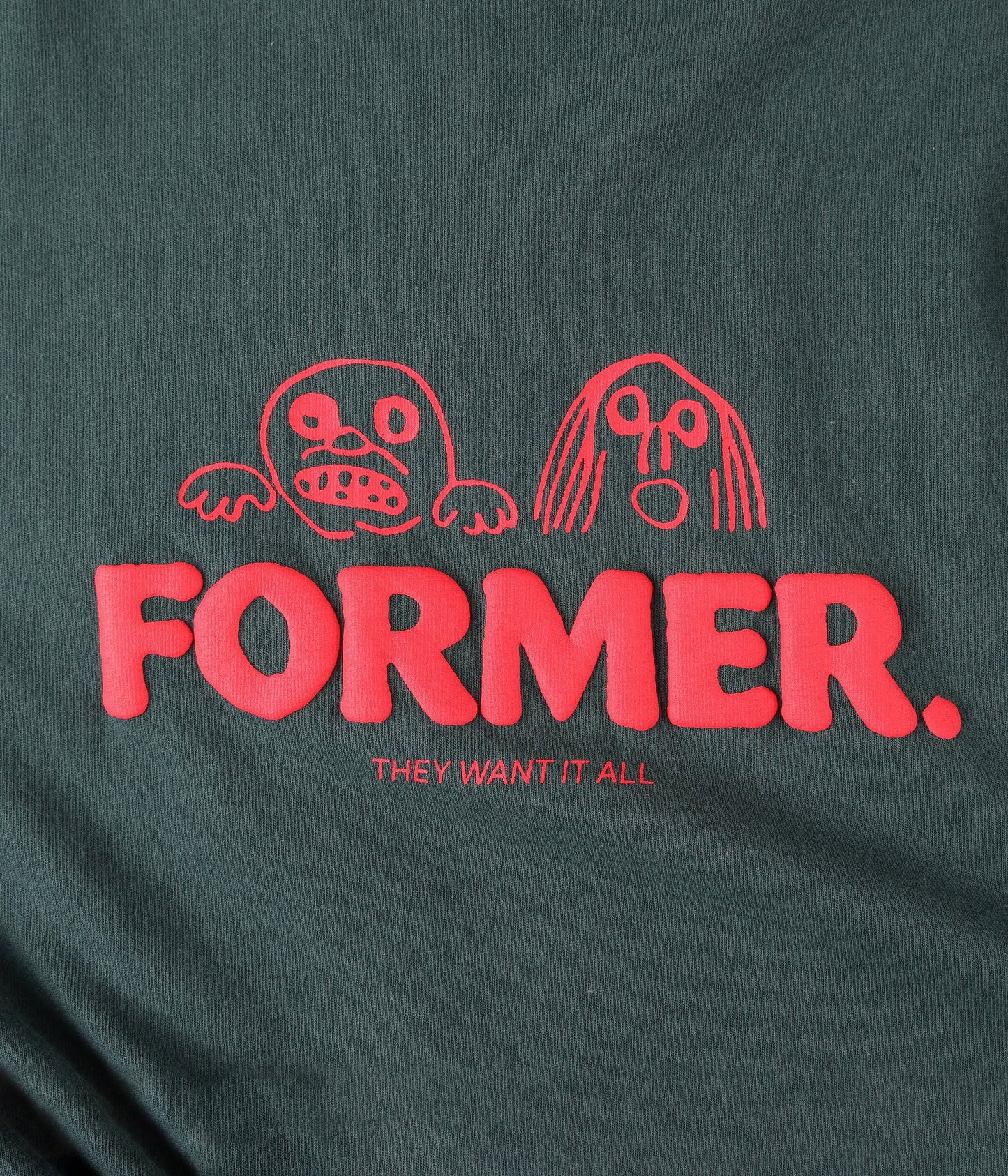 Former Want It All Tee - Petrol