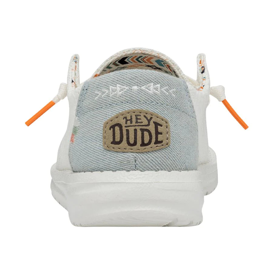 Hey Dude Wendy Boho - White Crochet