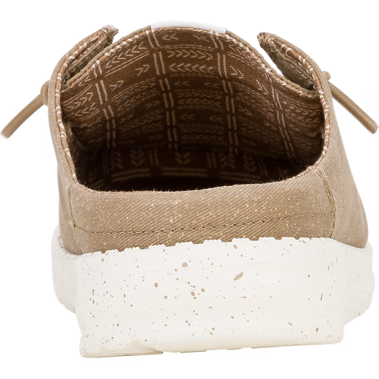 Hey Dude Wendy Slip Stretch Canvas - Walnut